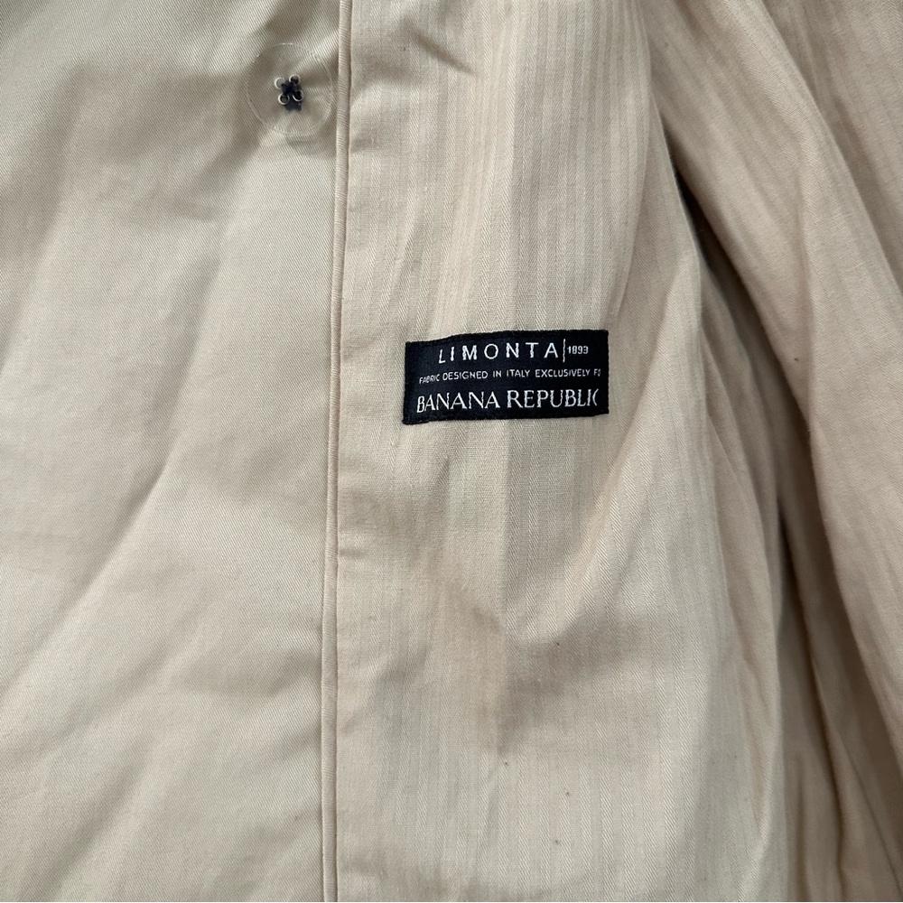 BANANA REPUBLIC trench coat SzS - Picture 5 of 11
